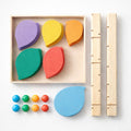 Wooden Musical Marble Tree