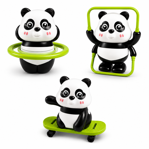 3-in-1 Panda Activity Toy