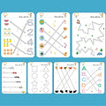 Kids Educational Book Set - 64 Pages, 3 Markers