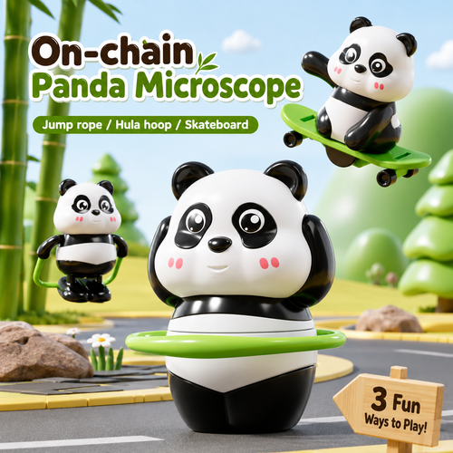 3-in-1 Panda Activity Toy