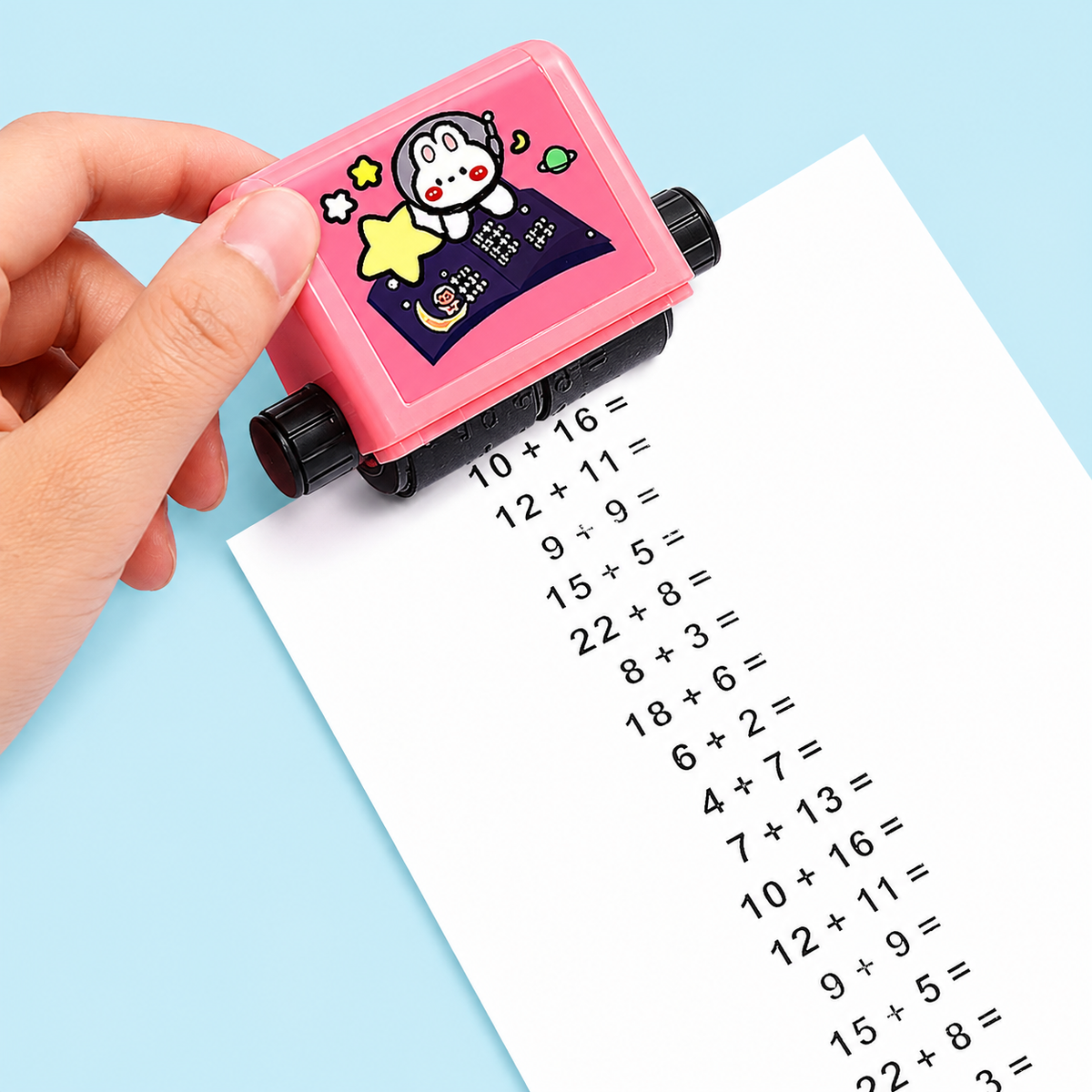 Math Roller Stamp – Addition, Subtraction, Multiplication & Division Practice