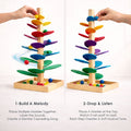 Wooden Musical Marble Tree