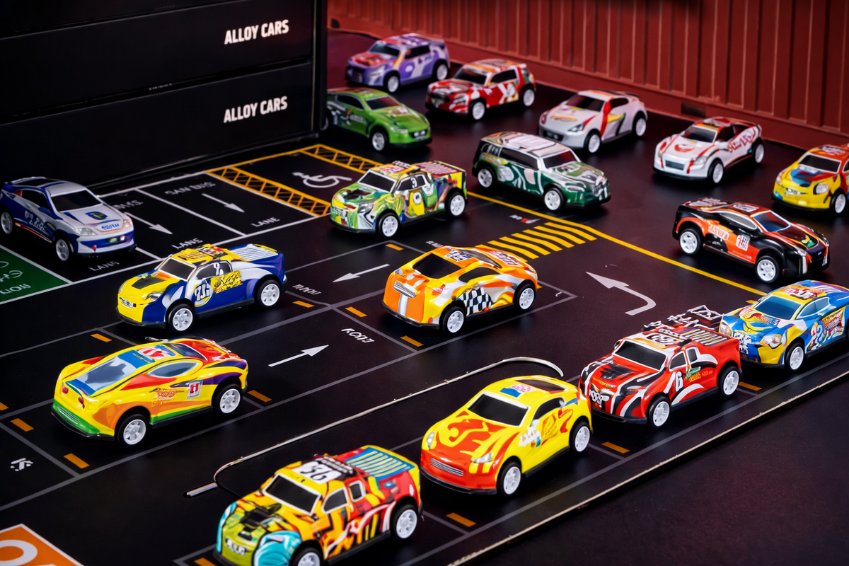 48 PCS Mini Die-Cast Toy Car Set for Kids