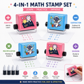 Math Roller Stamp – Addition, Subtraction, Multiplication & Division Practice