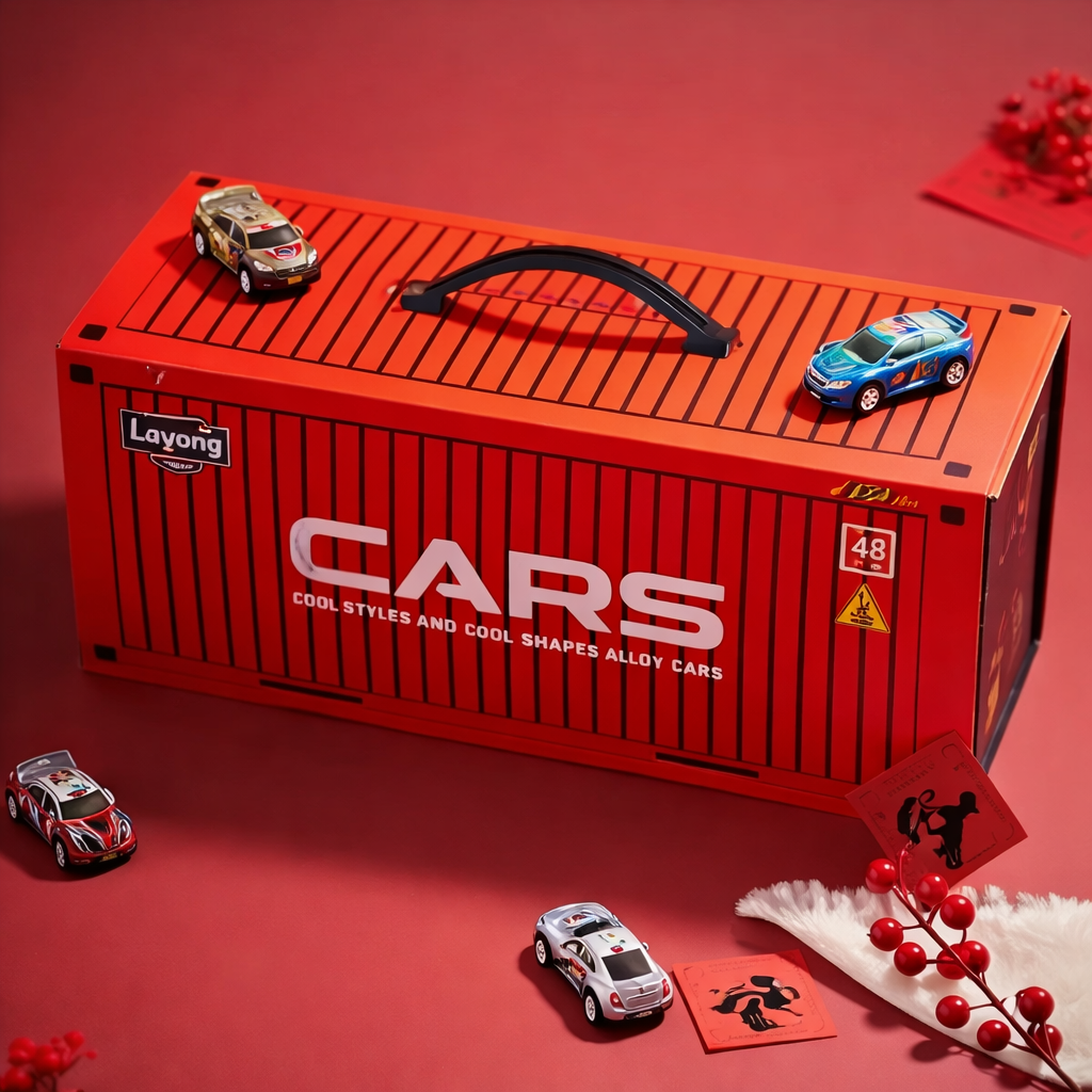 48 PCS Mini Die-Cast Toy Car Set for Kids