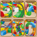 51 PCS DIY Cube Track Electric Train Set