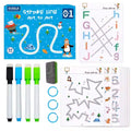 Kids Educational Book Set - 64 Pages, 3 Markers