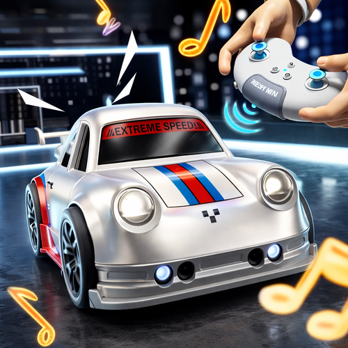 2.4GHz RC Music Drift Racing Car with LED Lights & Remote Control