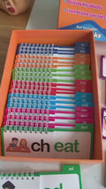 English Word Family Build Book – 30 Flip Books for Phonics & Vocabulary
